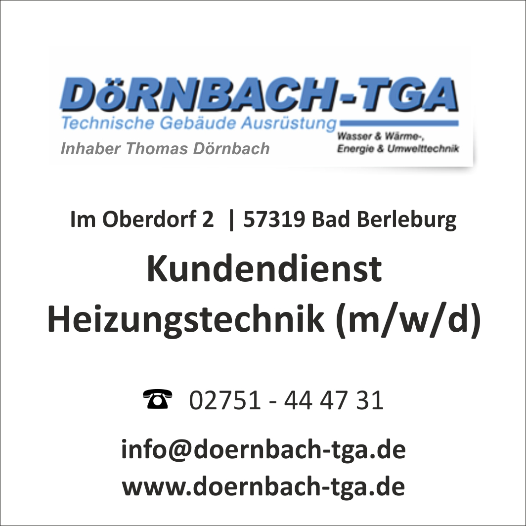 Doernbach TGA Meister SHK Netphen